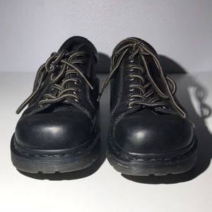 Dr. Martens Black Boat Shoes